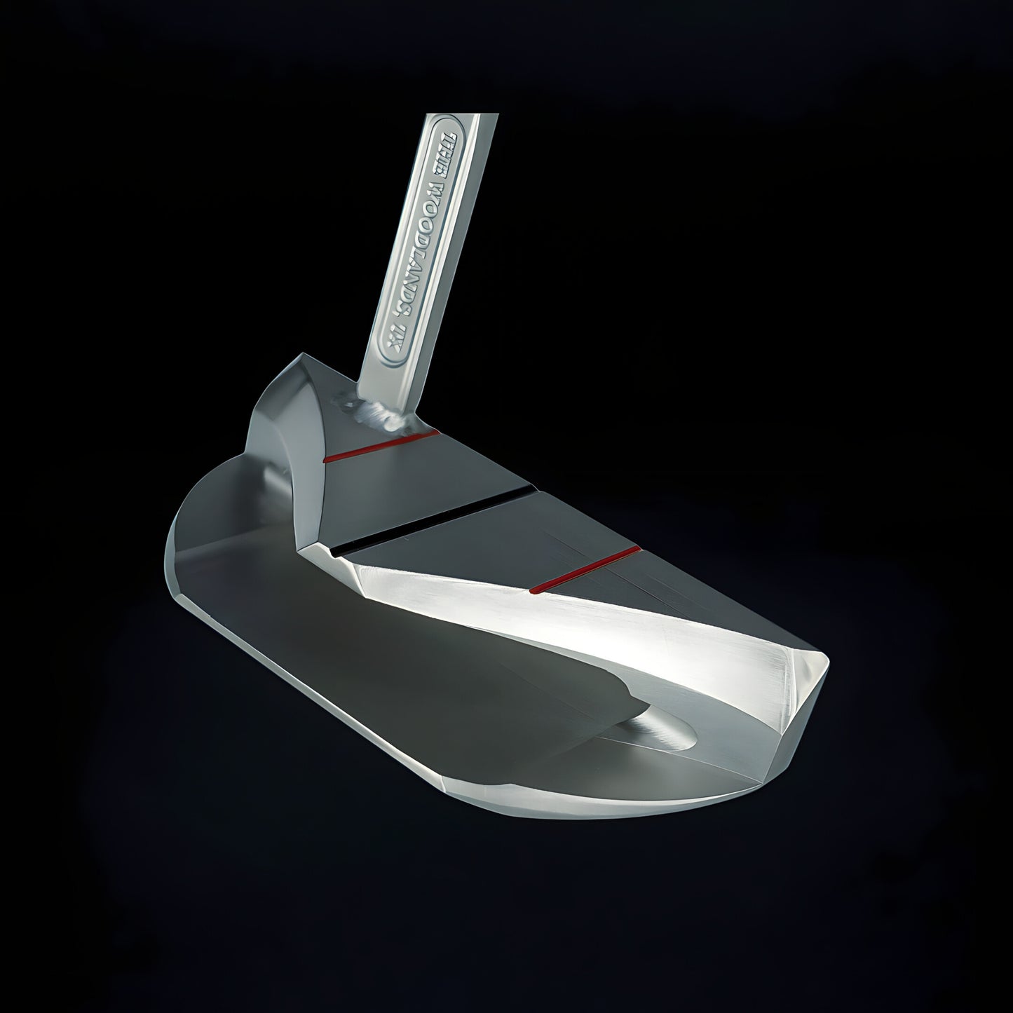 Our team set out to bring you high MOI, large sighting surface, and the predictable responsiveness you can expect from all our models, while keeping the output weight on target. A true hybrid mallet putter to eliminate all 3 putts. 100% American made putters start to finish in The Woodlands, TX.