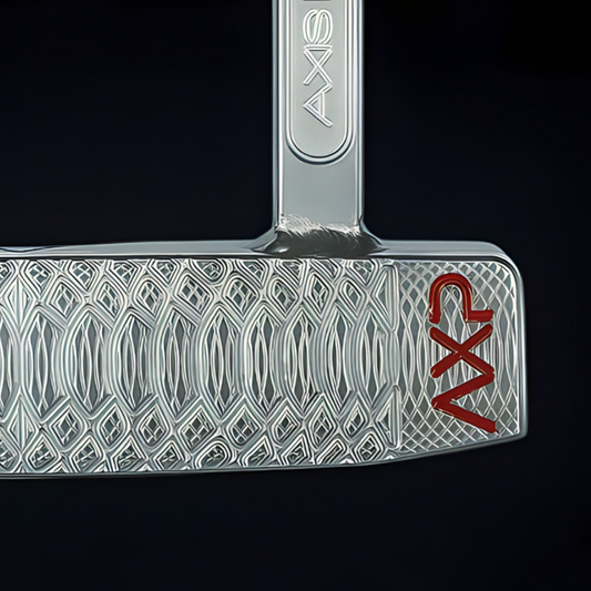 With an aggressive snake-scale face, bifurcated tongue sightline, and a pair of eyes watching your back, the "Viper" doesn't need the rattle to make itself known. A custom mid-mallet putter to eliminate all 3 putts. 100% American made start to finish in The Woodlands, TX. Take a look at the Texas Viper.